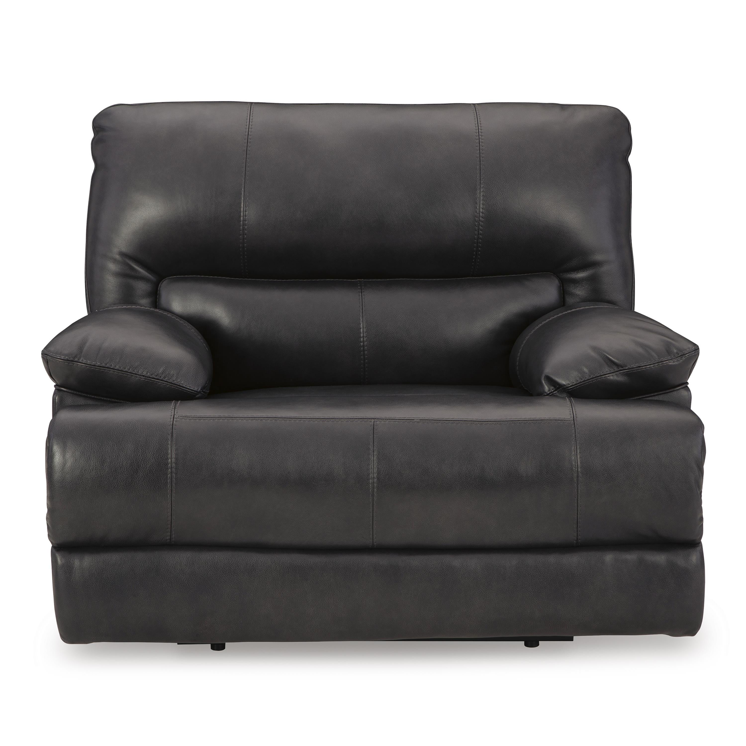 Signature Design by Ashley Mountainous Power Leather Match Recliner U6580182 IMAGE 3