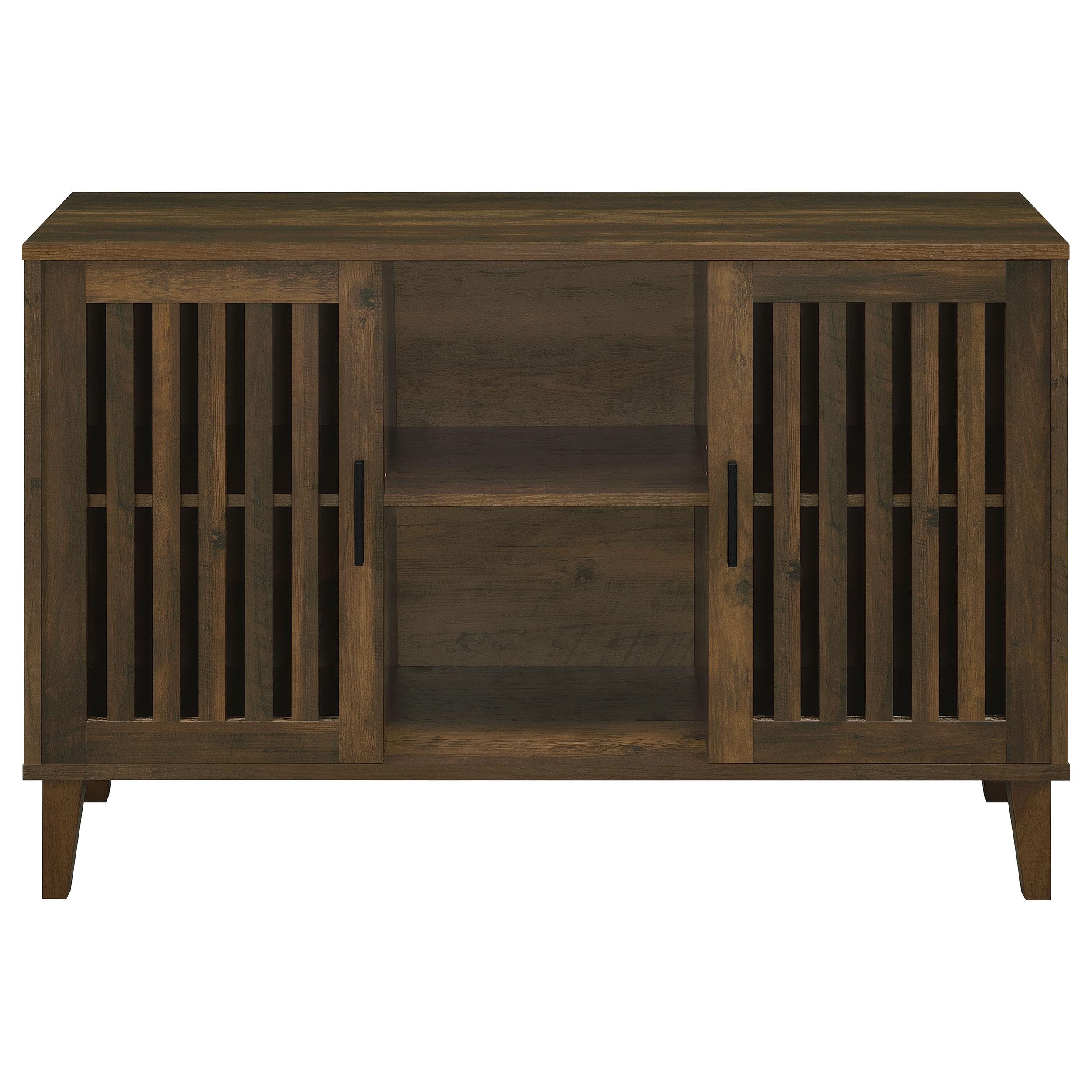 Coaster Furniture Torin 950392 2-Door Engineered Wood Accent Cabinet - Dark Pine IMAGE 4