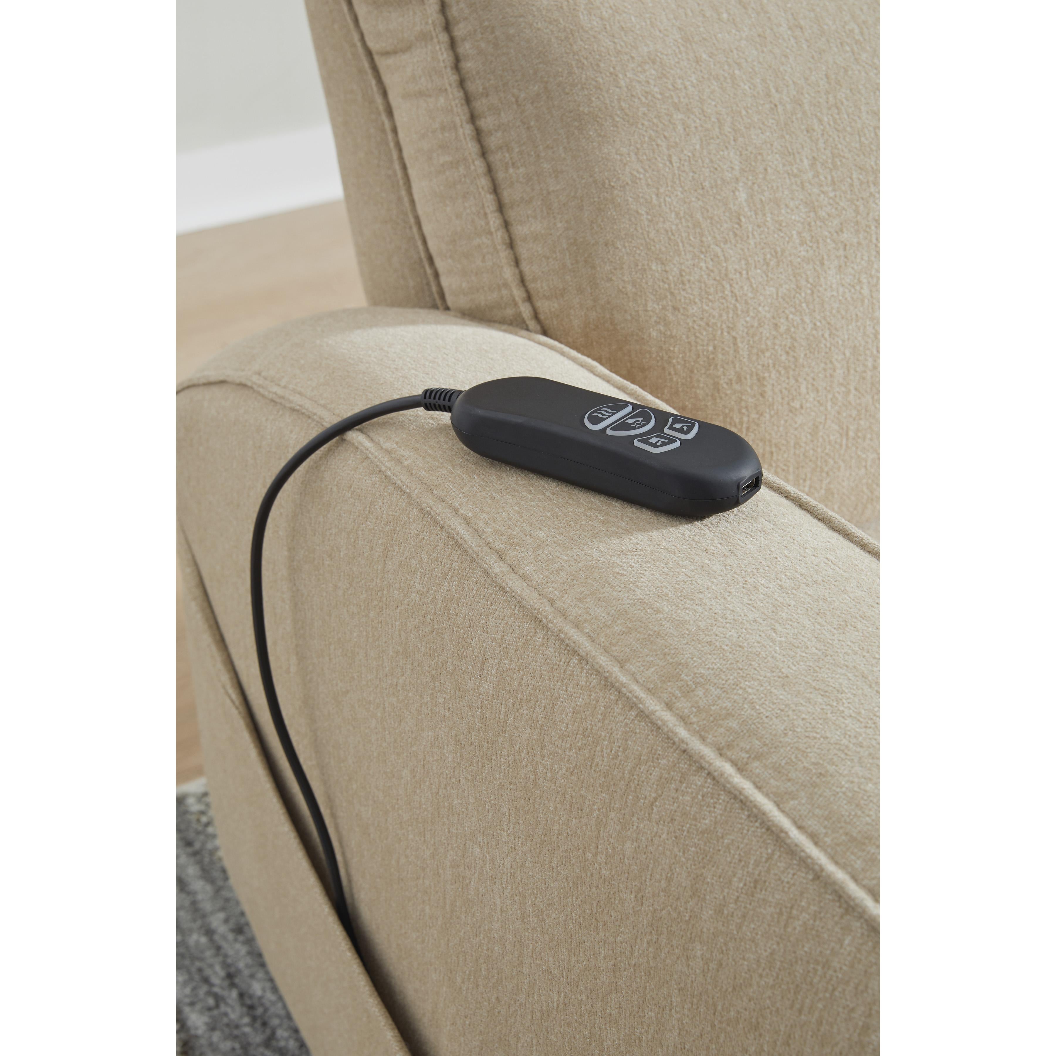 Signature Design by Ashley Starganza Power Fabric Recliner 9370312 IMAGE 12