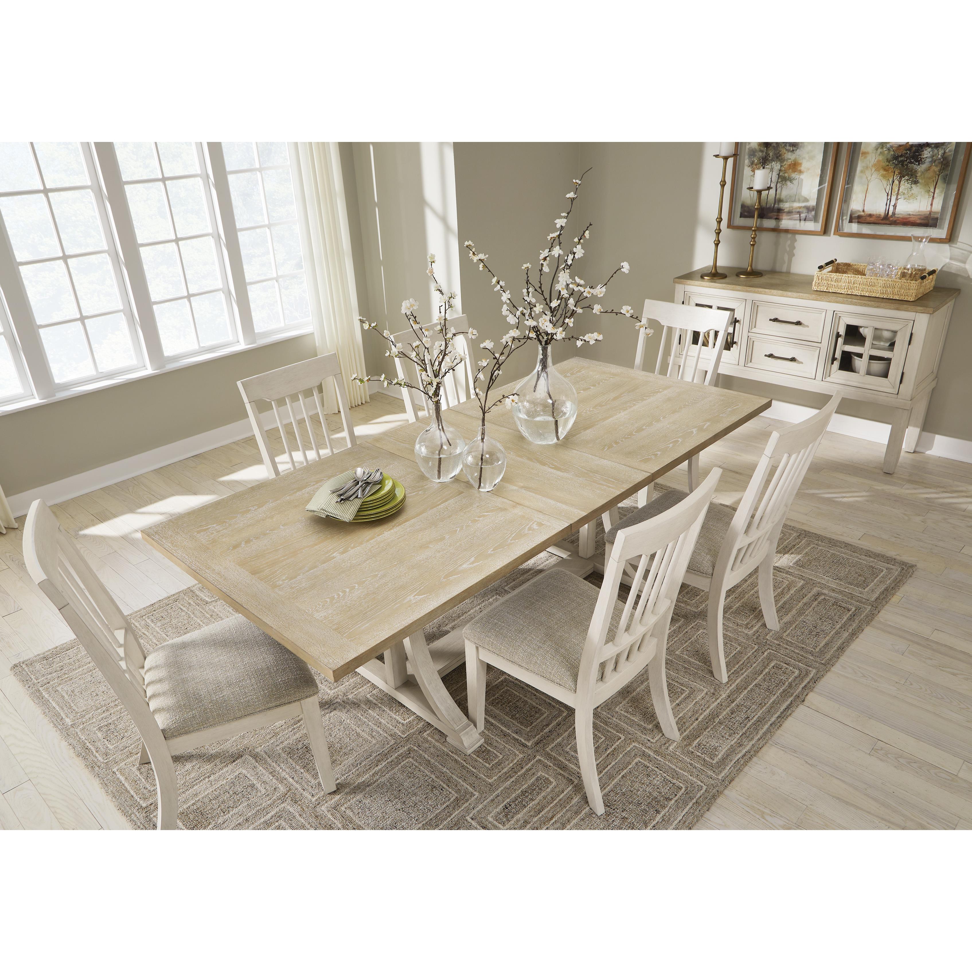 Benchcraft Shaybrock Dining Table with Trestle Base D683-35 IMAGE 9