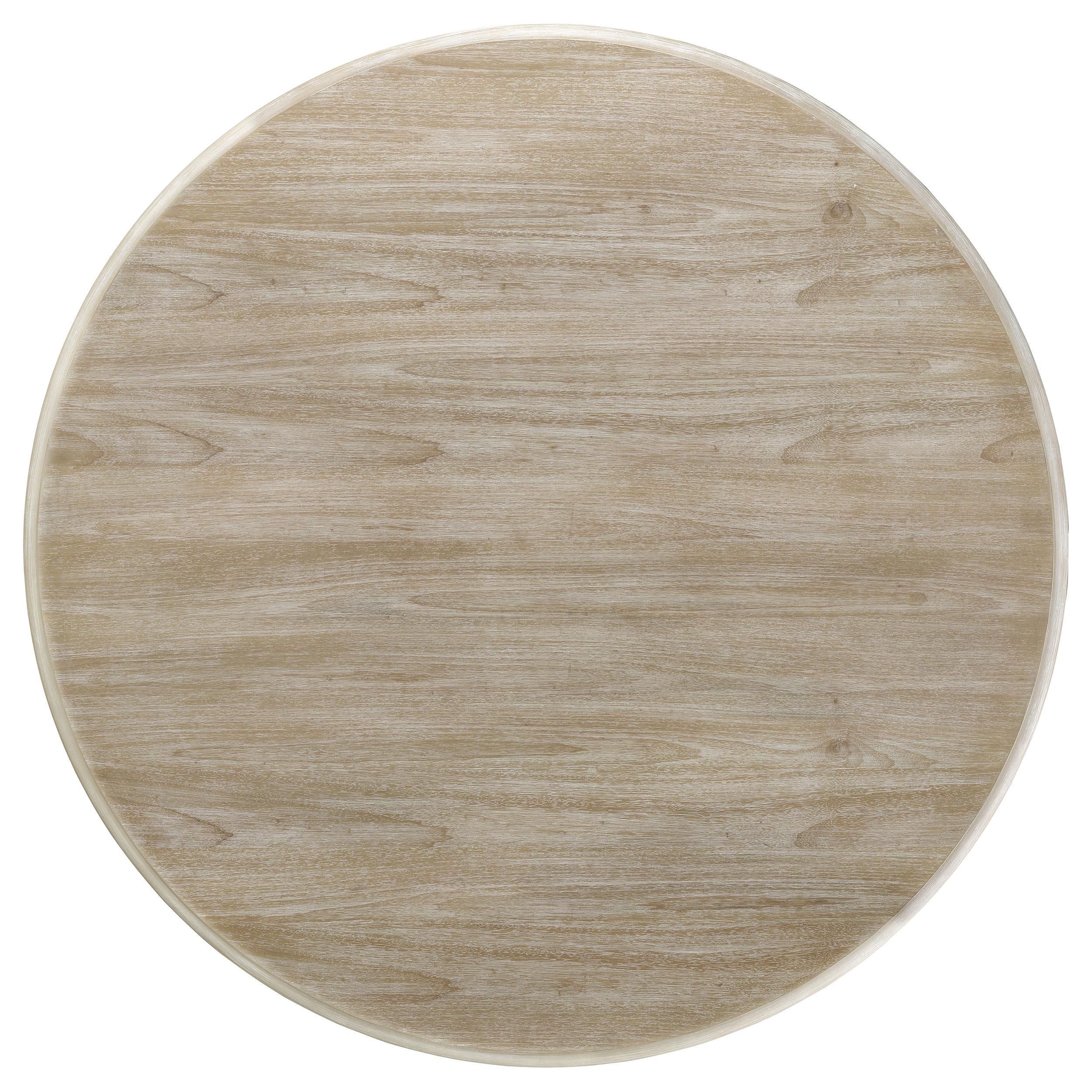 Diamond Modern Furniture COA Round Trofello Dining Table with Pedestal Base 123120 IMAGE 5