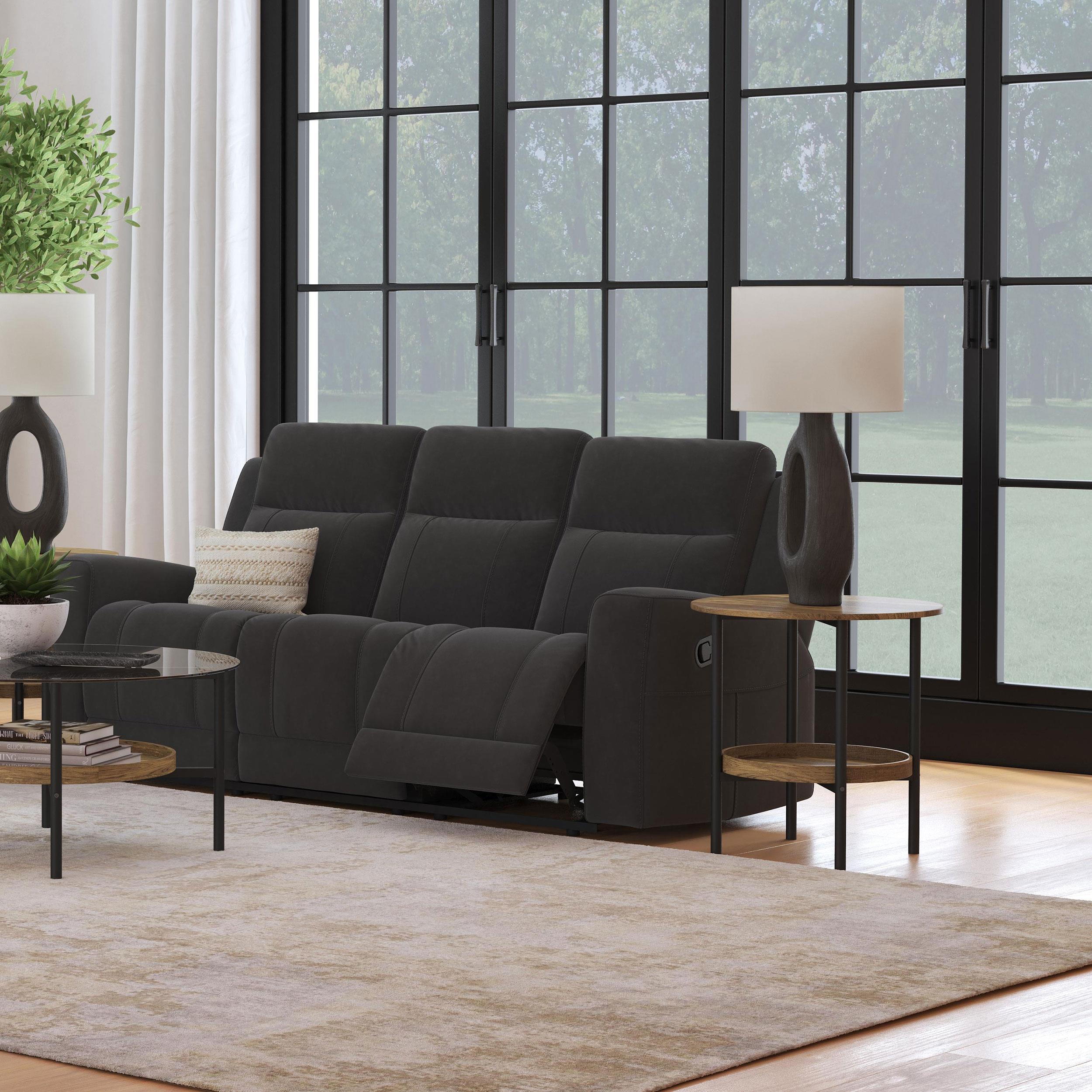 Diamond Modern Furniture COA Brentwood Reclining Fabric Sofa 610284 IMAGE 9