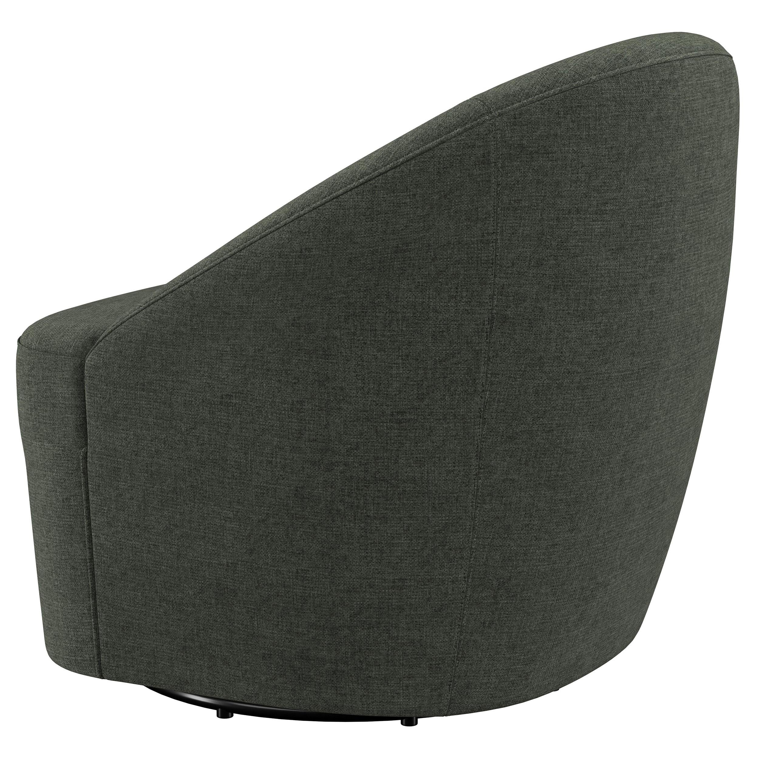 Diamond Modern Furniture COA Leon Swivel Fabric Accent Chair 903075 IMAGE 5