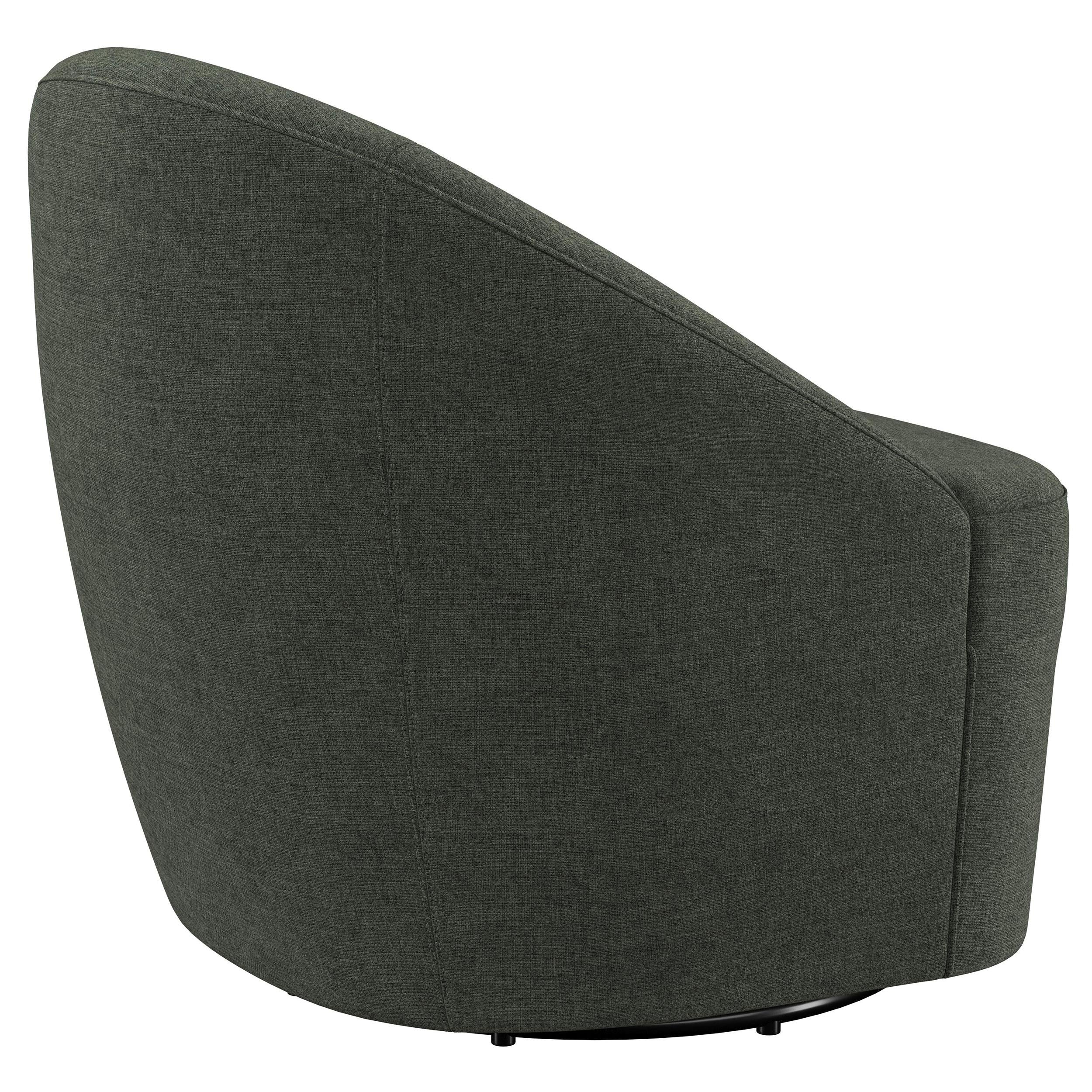 Diamond Modern Furniture COA Leon Swivel Fabric Accent Chair 903075 IMAGE 7