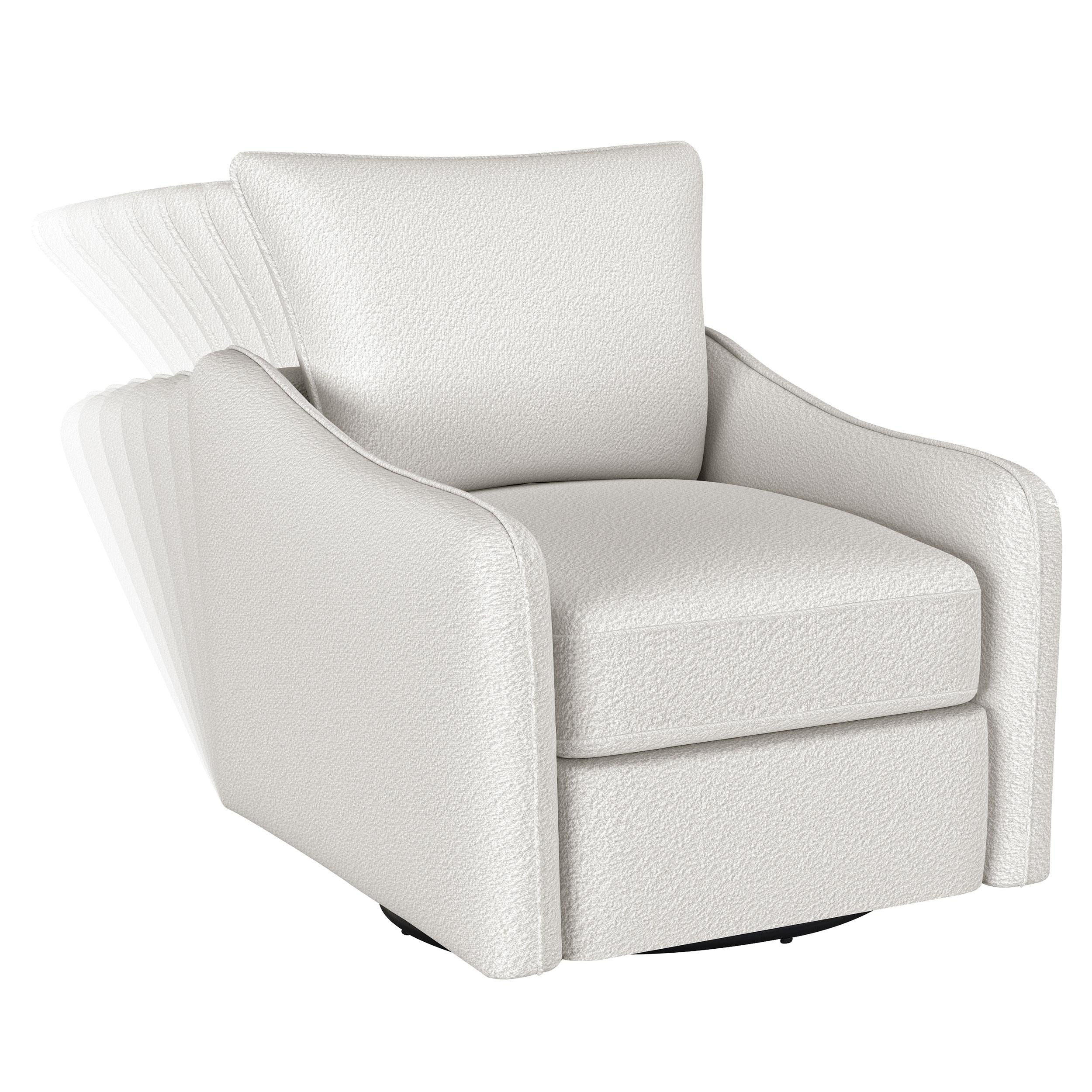 Diamond Modern Furniture COA Madia Swivel Glider Fabric Accent Chair 903391 IMAGE 10