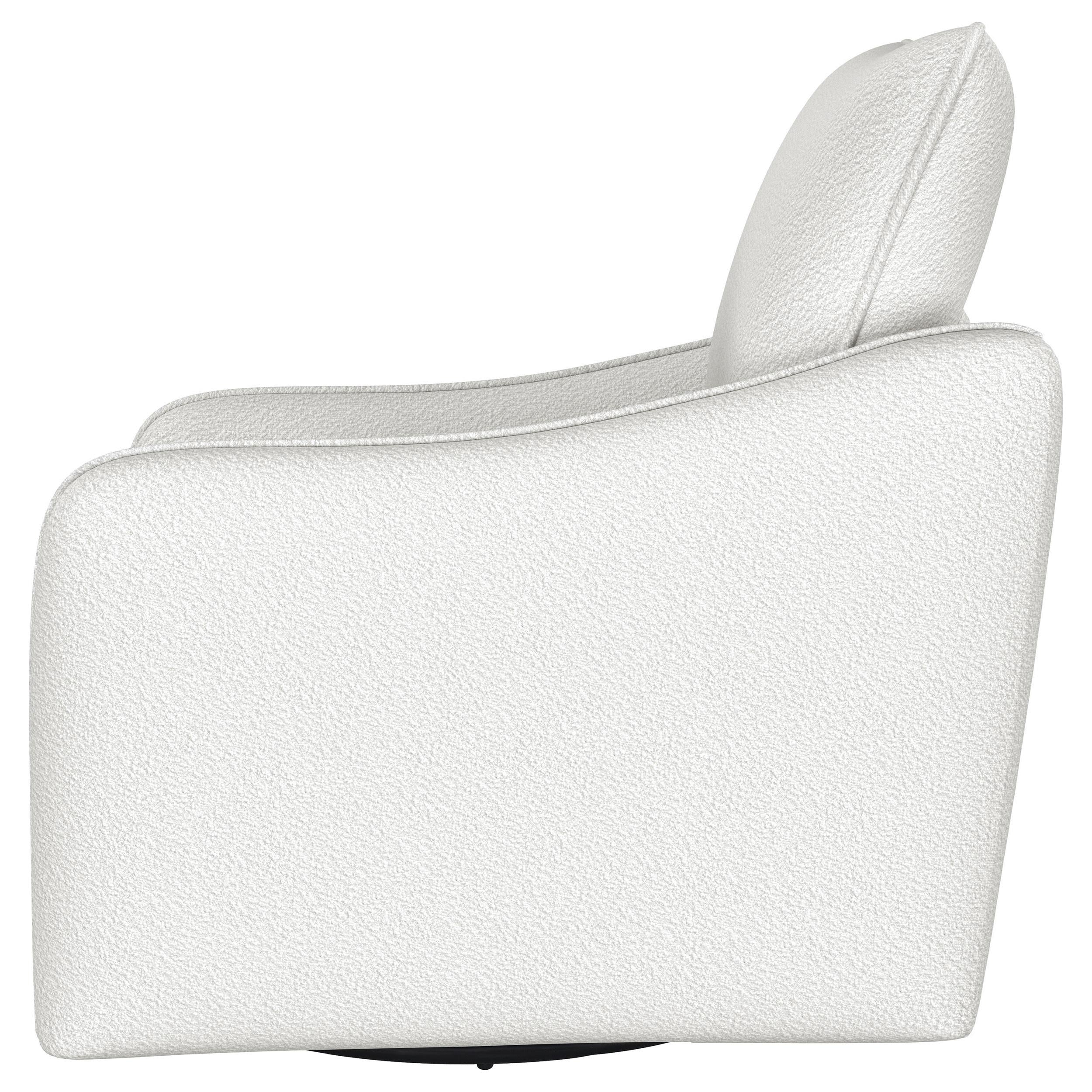 Diamond Modern Furniture COA Madia Swivel Glider Fabric Accent Chair 903391 IMAGE 4