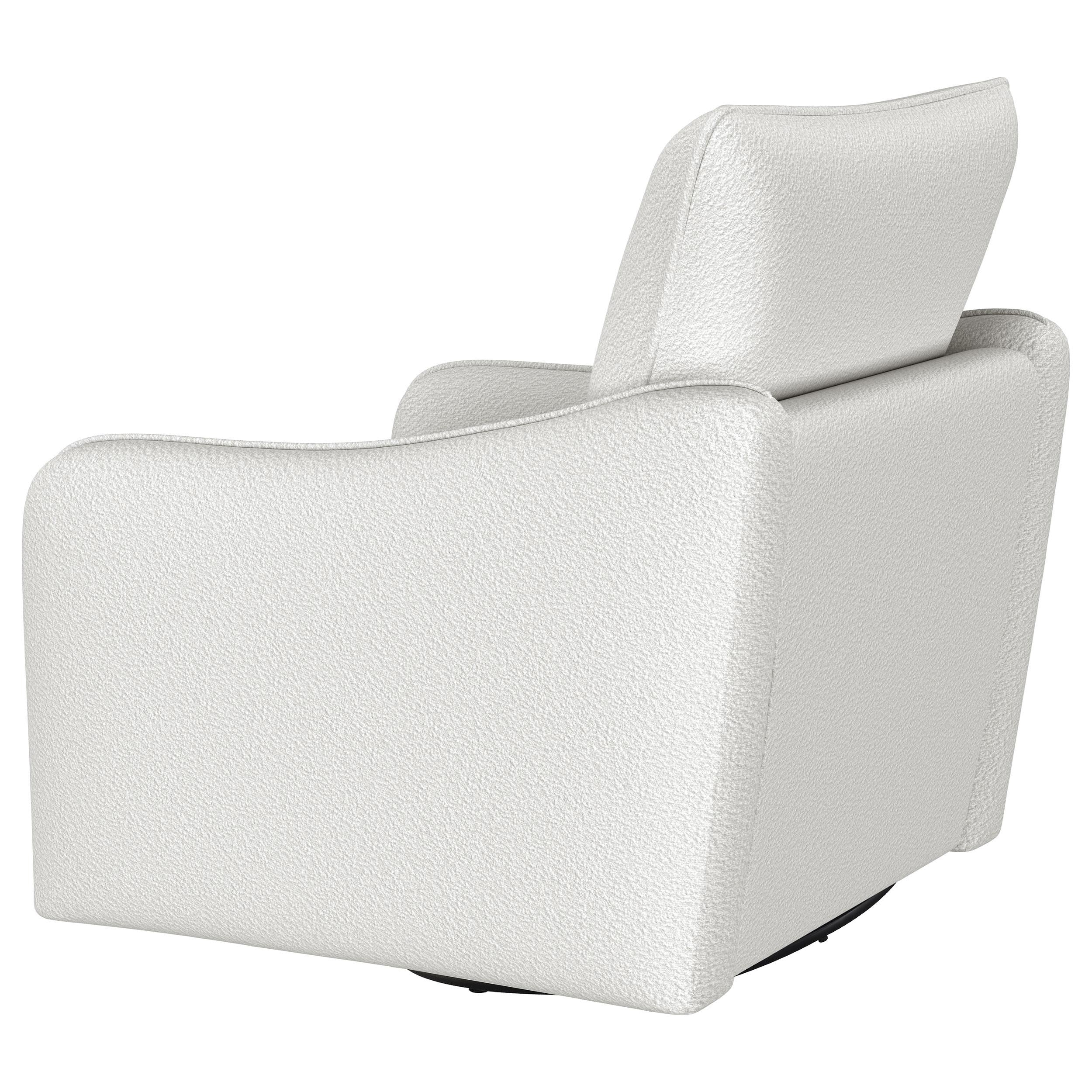 Diamond Modern Furniture COA Madia Swivel Glider Fabric Accent Chair 903391 IMAGE 5