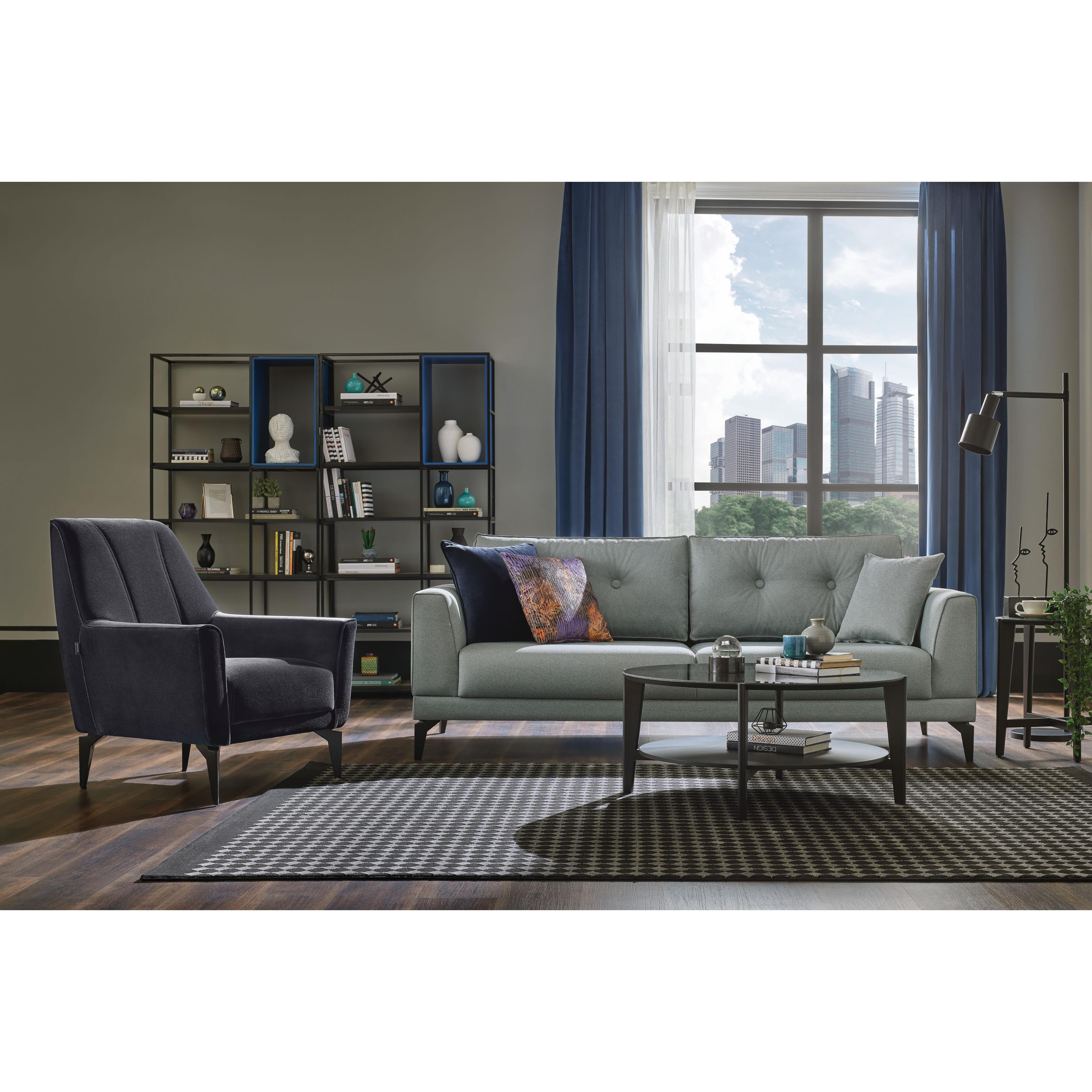 Enza Home Sleepers Sofabeds Cordell 3-Seater Sofa Bed with Storage - Light Grey IMAGE 8