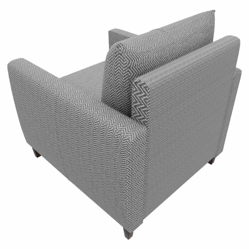Enza Home Chairs Stationary Smart Armchair - Grey IMAGE 2