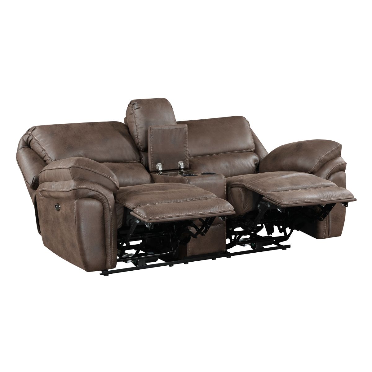 Proctor - Double Reclining Loveseat With Center Console
