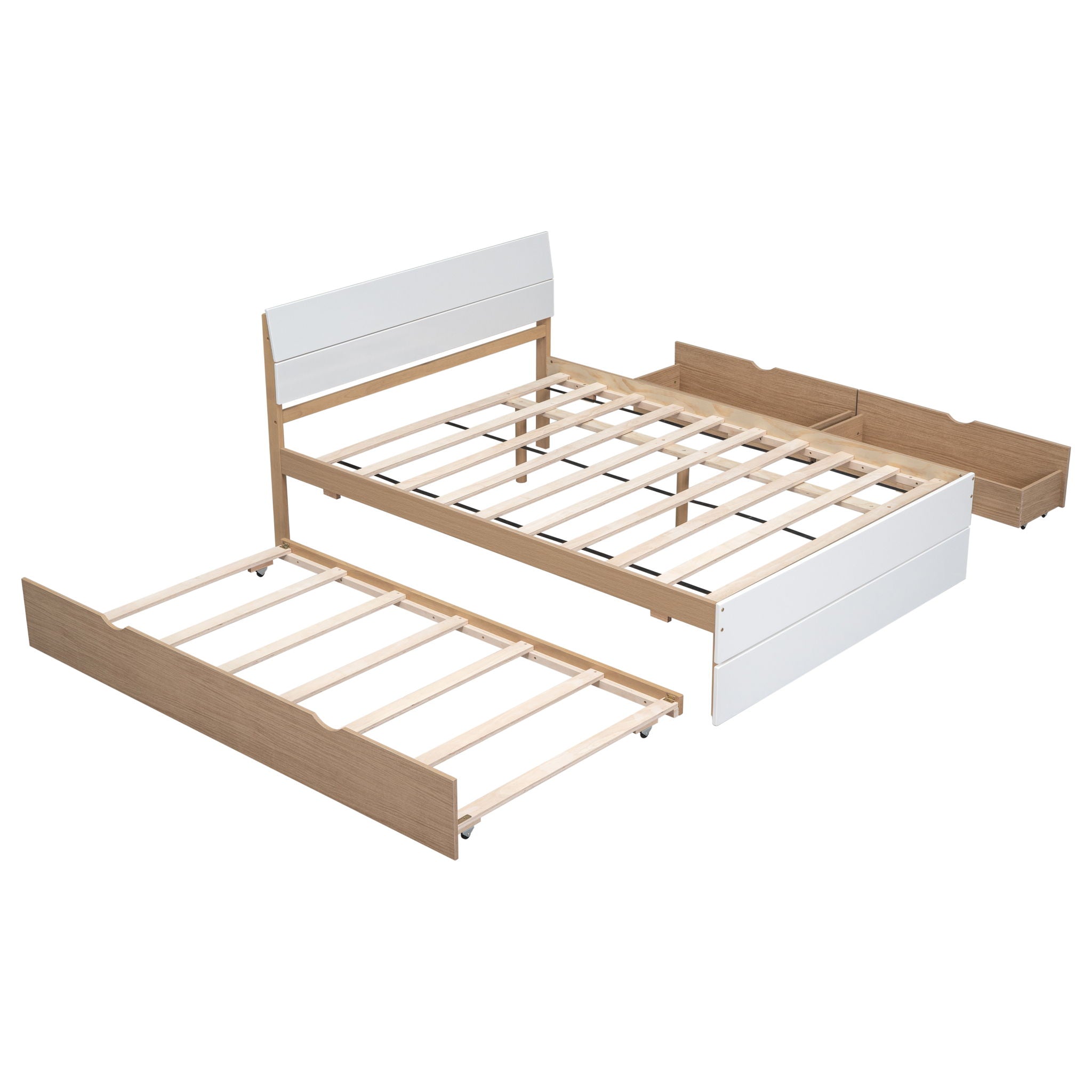 Modern Bed Frame With Headboard And Footboard