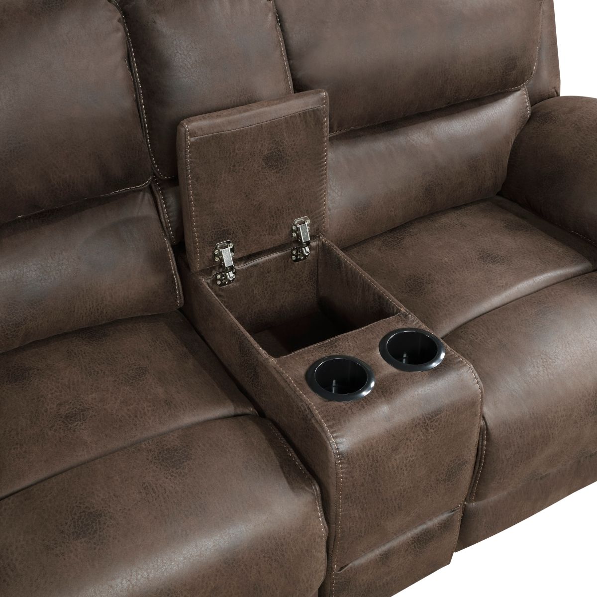Proctor - Double Reclining Loveseat With Center Console