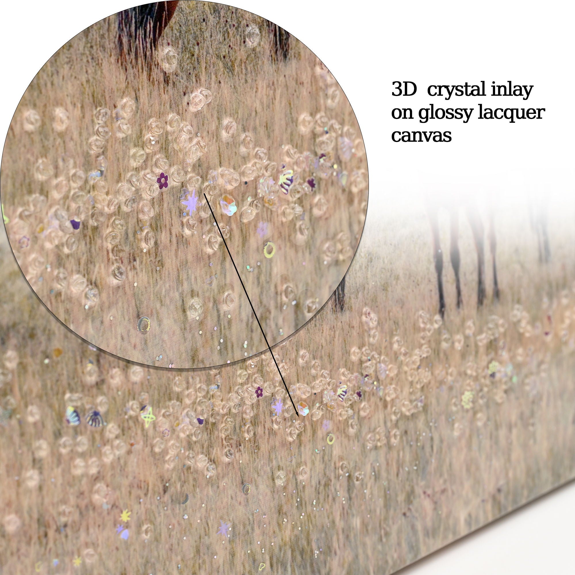 Horse Framed Wall Art Decor For Living Room - Denim / Brown