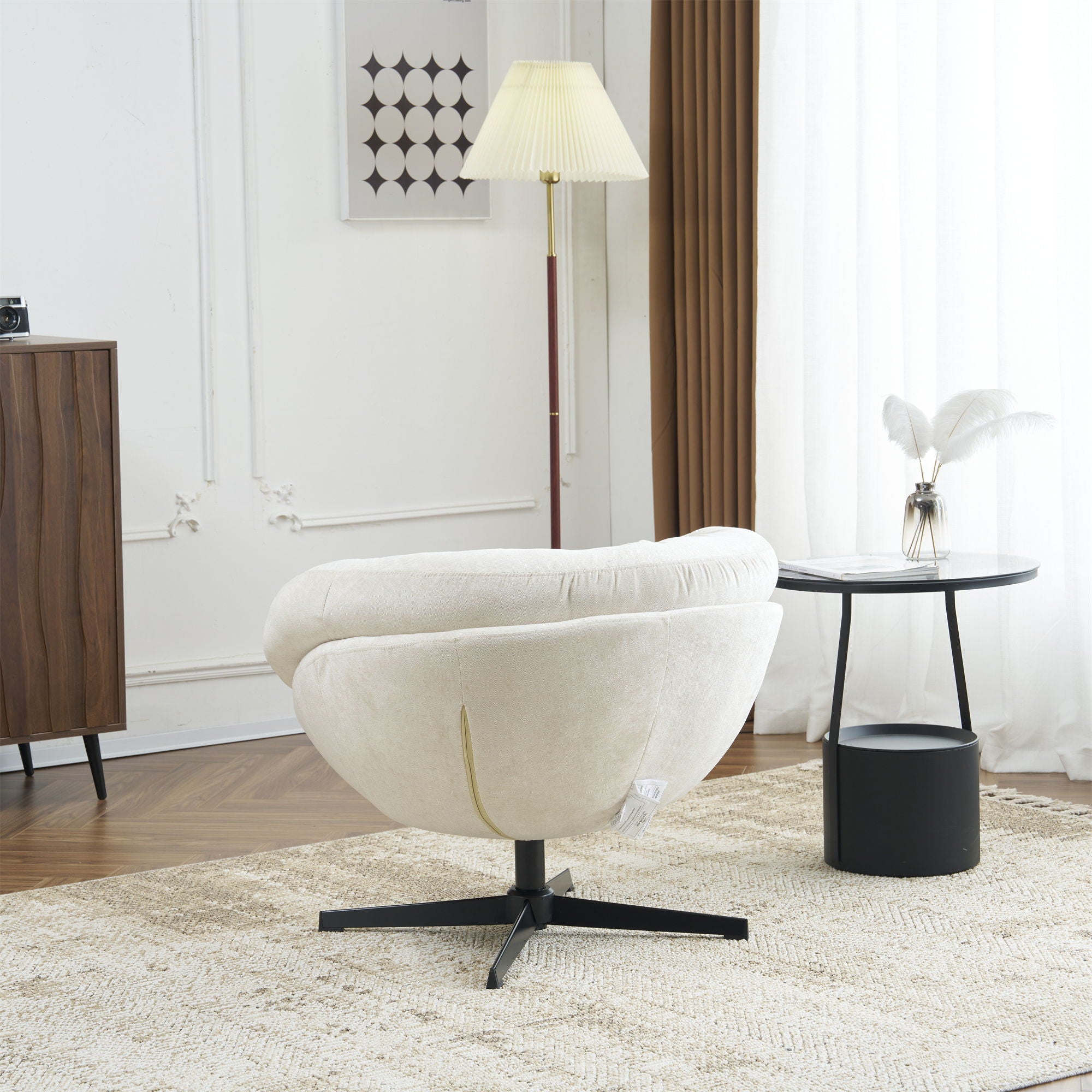 Modern Office Chair With 360 Degree Swivel