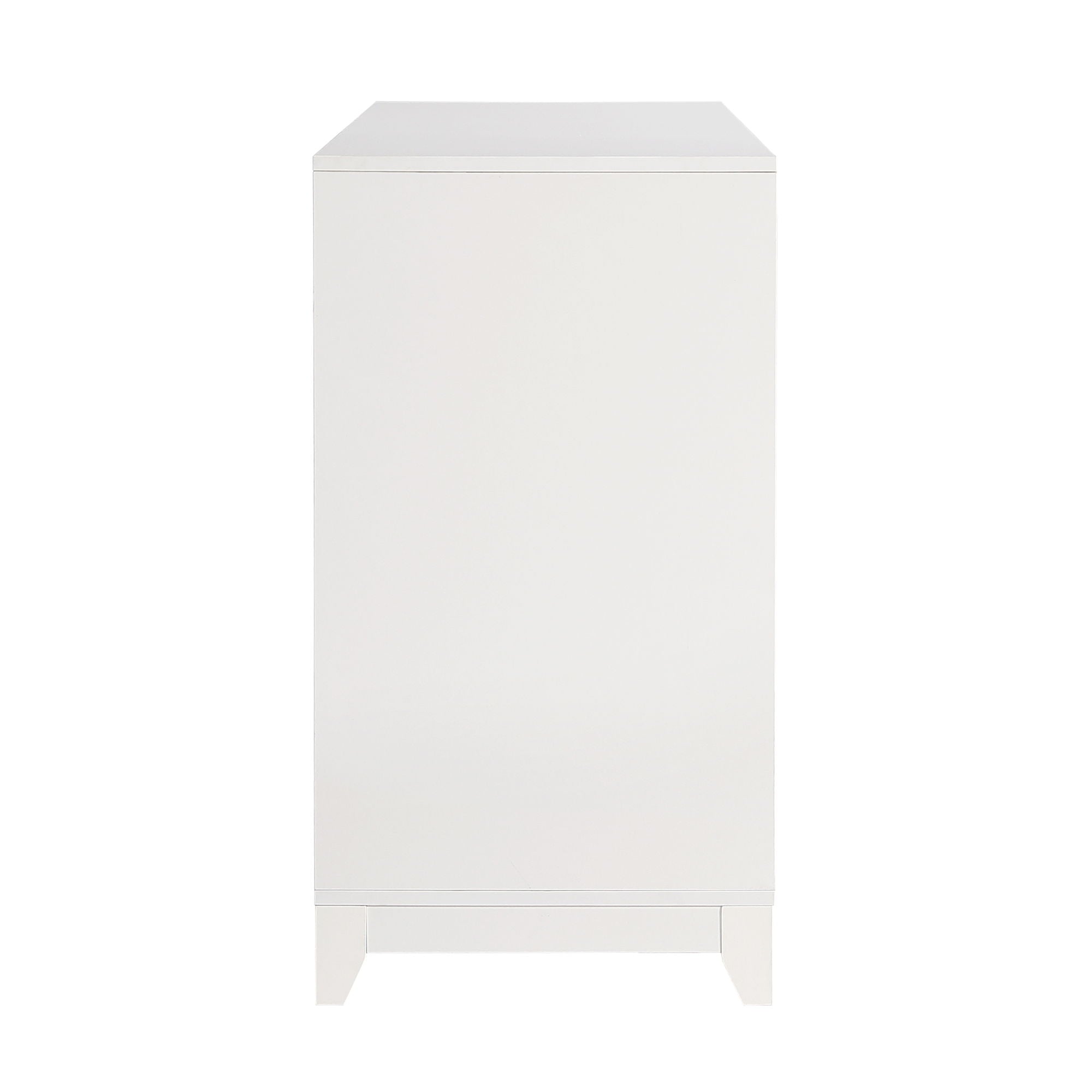 TV Stand For TVs Up To 65", Modern Entertainment Center Media Console Cabinet With 2 Spacious Storage Space, Solid Wood Legs For Living Room