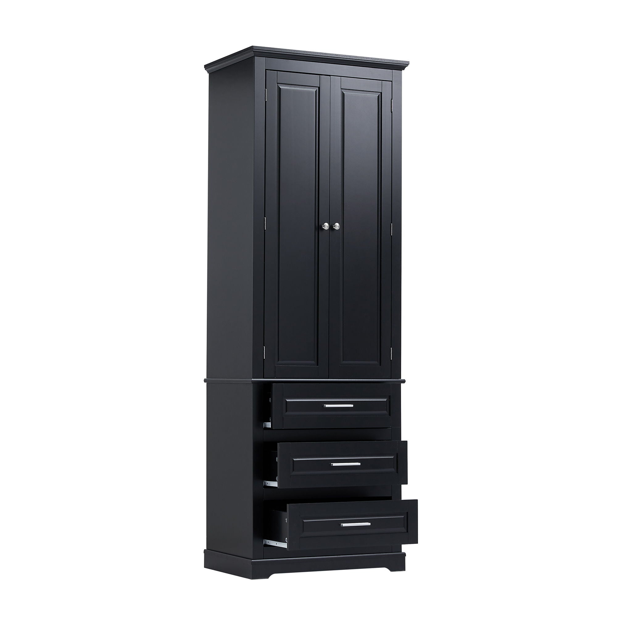 Storage Cabinet With 3 Drawers For Bathroom
