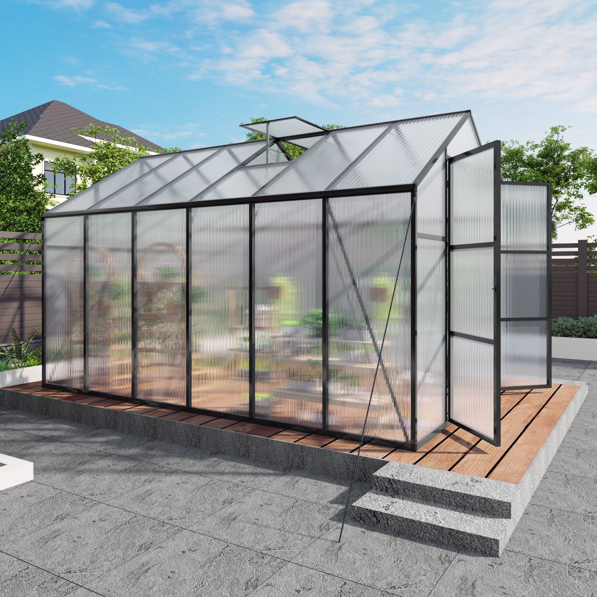 Gain Height Windproof house All Season Outdoor Garden Shelter