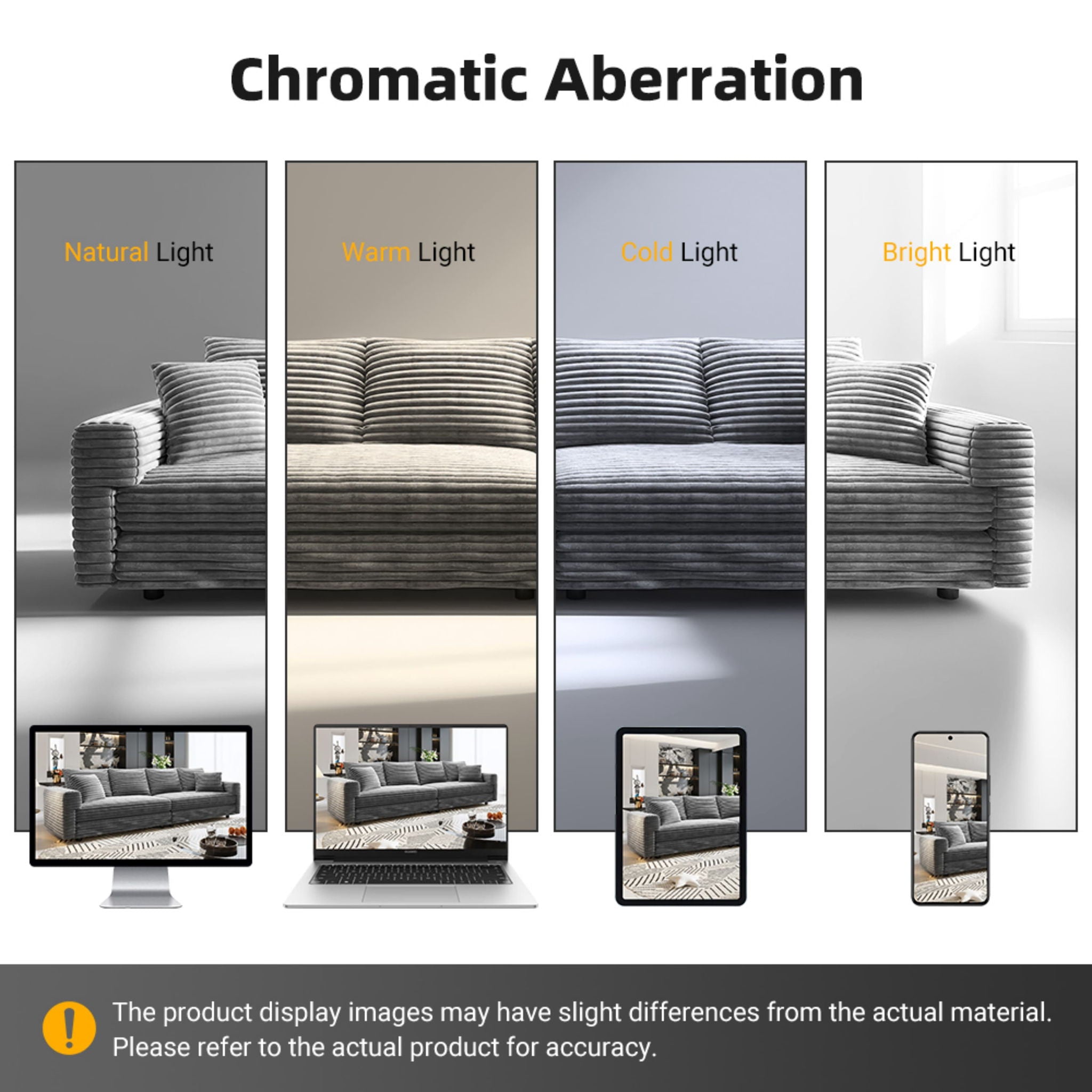 Deep Seat Convertible Sofa With Soft Pillows And Ottomans