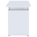Tracy 55-inch 2-drawer Office Computer Desk Cappuccino
