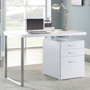 Brennan 47-inch 3-drawer Office Computer Desk Cappuccino