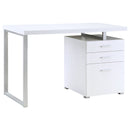 Brennan 47-inch 3-drawer Office Computer Desk Cappuccino