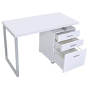 Brennan 47-inch 3-drawer Office Computer Desk Cappuccino