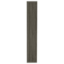 Theo 71-inch 7-shelf Bookshelf Cappuccino