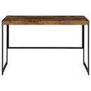 Estrella 47-inch Engineered Wood Writing Desk Rustic Nutmeg