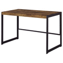 Estrella 47-inch Engineered Wood Writing Desk Rustic Nutmeg