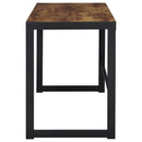 Estrella 47-inch Engineered Wood Writing Desk Rustic Nutmeg