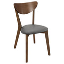 Karri  Home Office Computer Desk and Chair Set Walnut