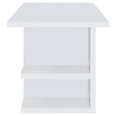 Alice 71-inch 4-shelf Engineered Wood Writing Desk White