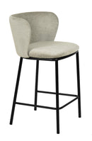 Modrest Bessie - Modern Grey Counter Stool Set of 2