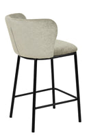 Modrest Bessie - Modern Grey Counter Stool Set of 2