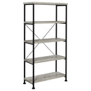 Analiese 63-inch 4-shelf Bookshelf Grey Driftwood