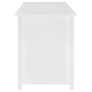 Dylan 60-inch 4-drawer Lift Top Office Desk White High Gloss
