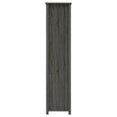 Dylan 68-inch 4-shelf Storage Bookshelf Weathered Grey