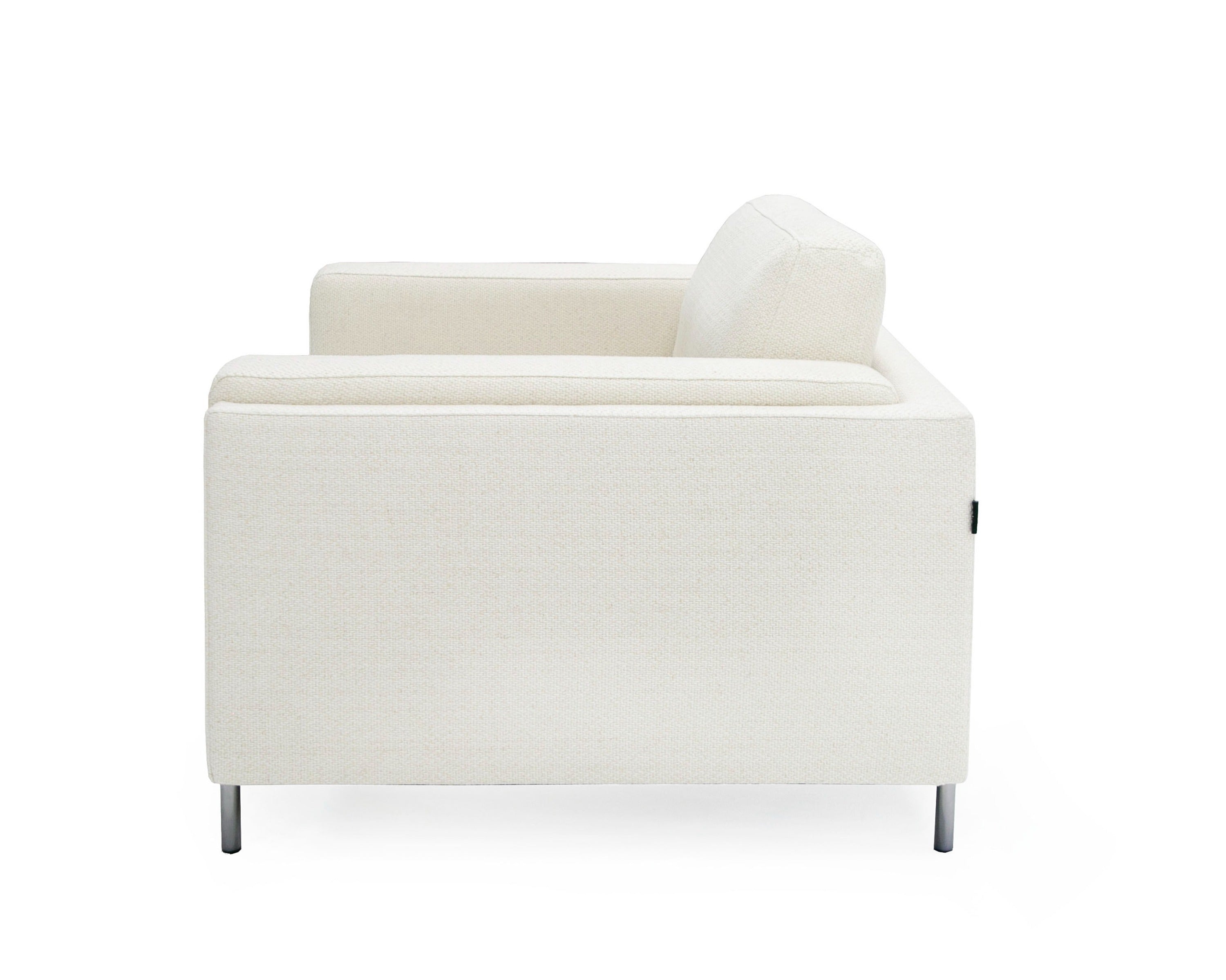 Divani Casa Schmidt - Modern Off White Fabric Chair