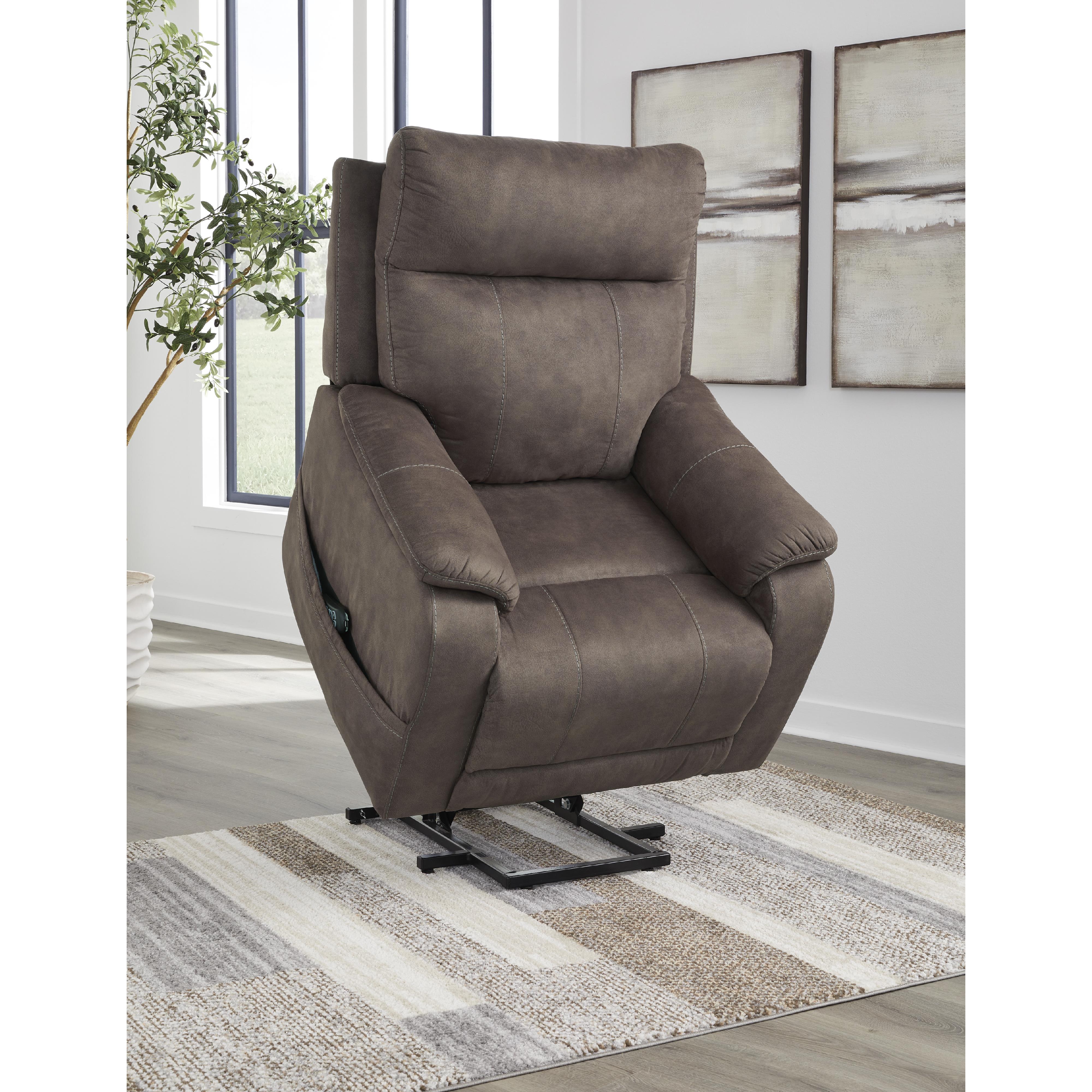 Diamond Modern Furniture Exclusive Design Crestmeade Fabric Lift Chair with Heat and Massage 1350412 IMAGE 9