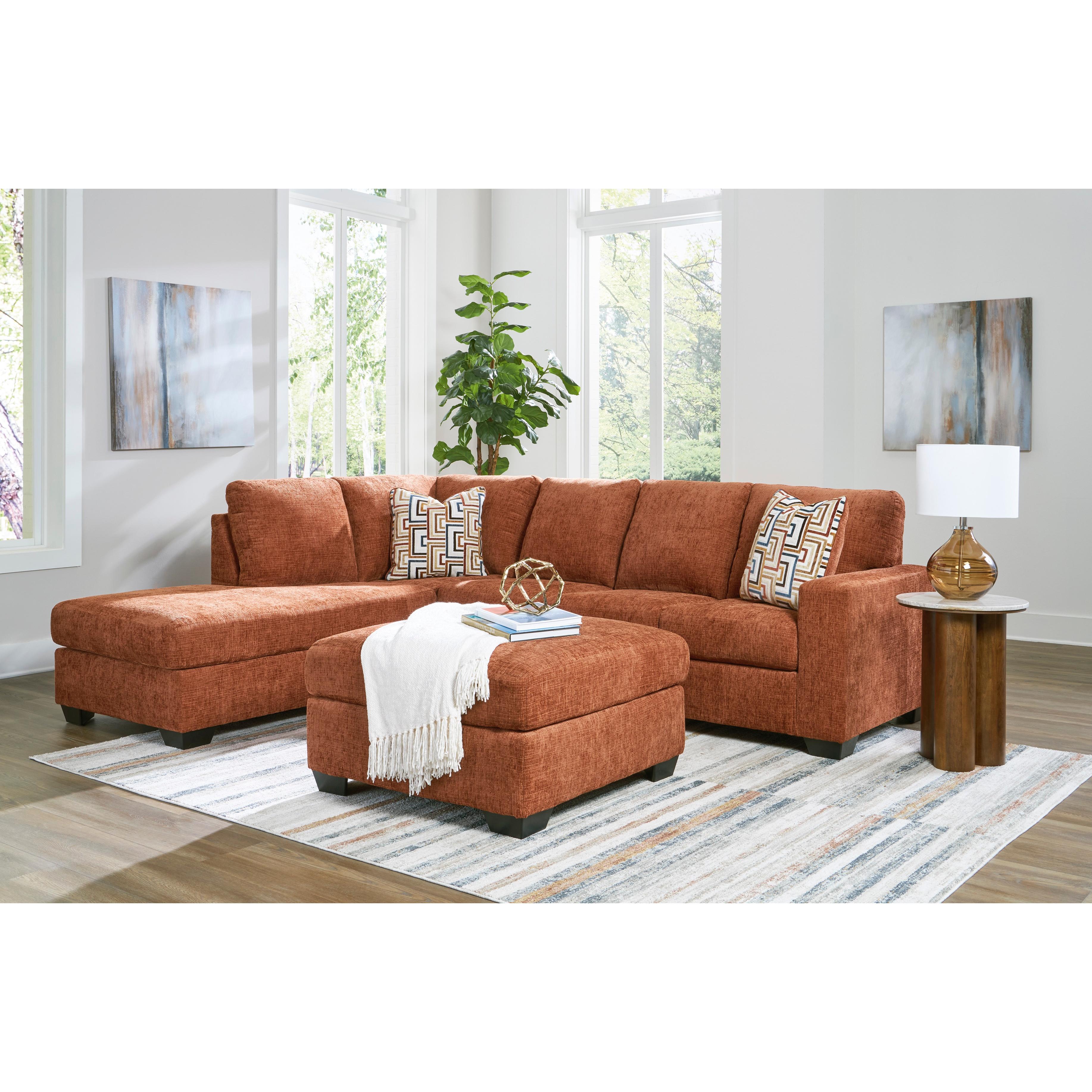 Signature Design by Ashley Aviemore Fabric 2 pc Sectional 2430416/2430467 IMAGE 9