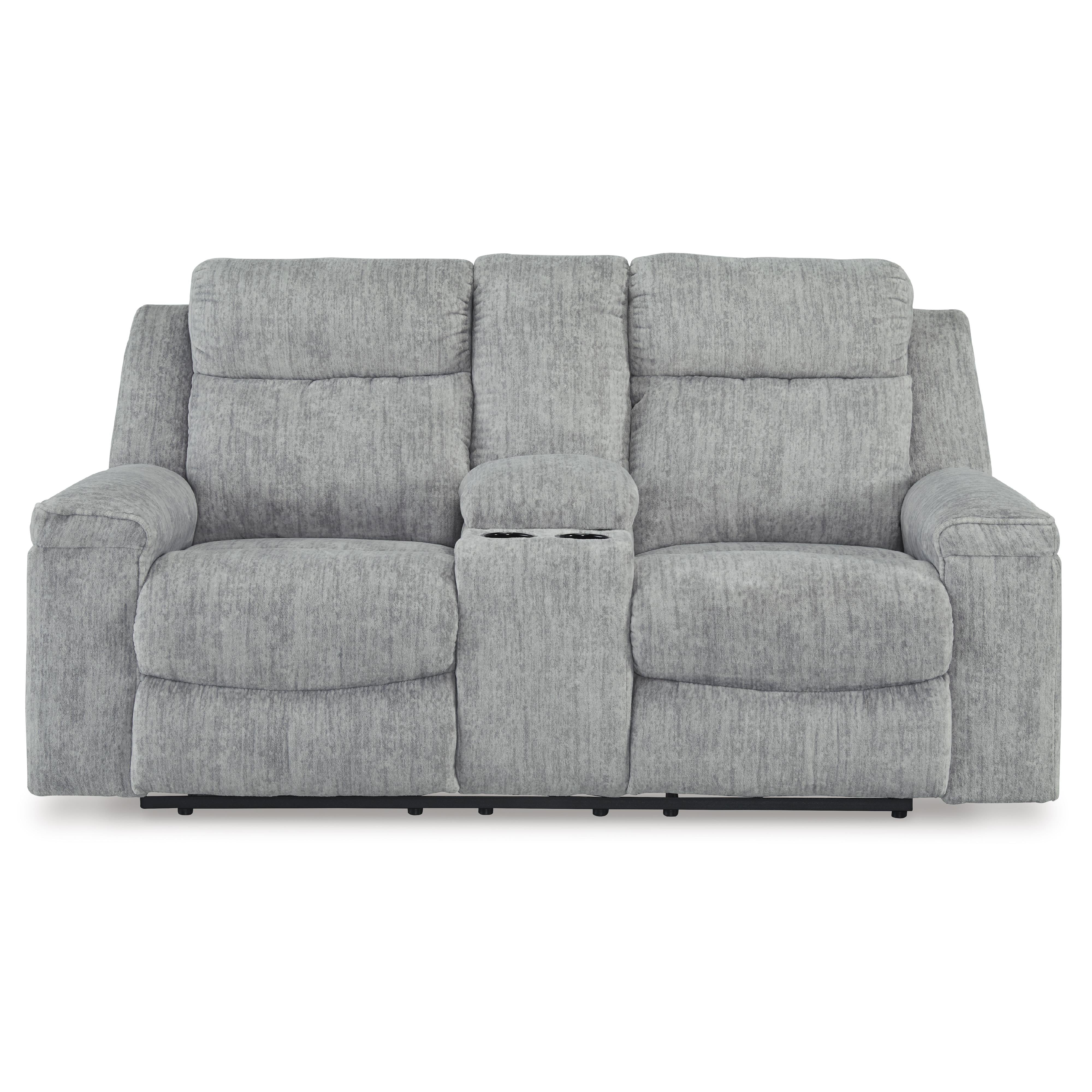 Diamond Modern Furniture Exclusive Design Buntington Reclining Fabric Loveseat with Console 3400494 IMAGE 2