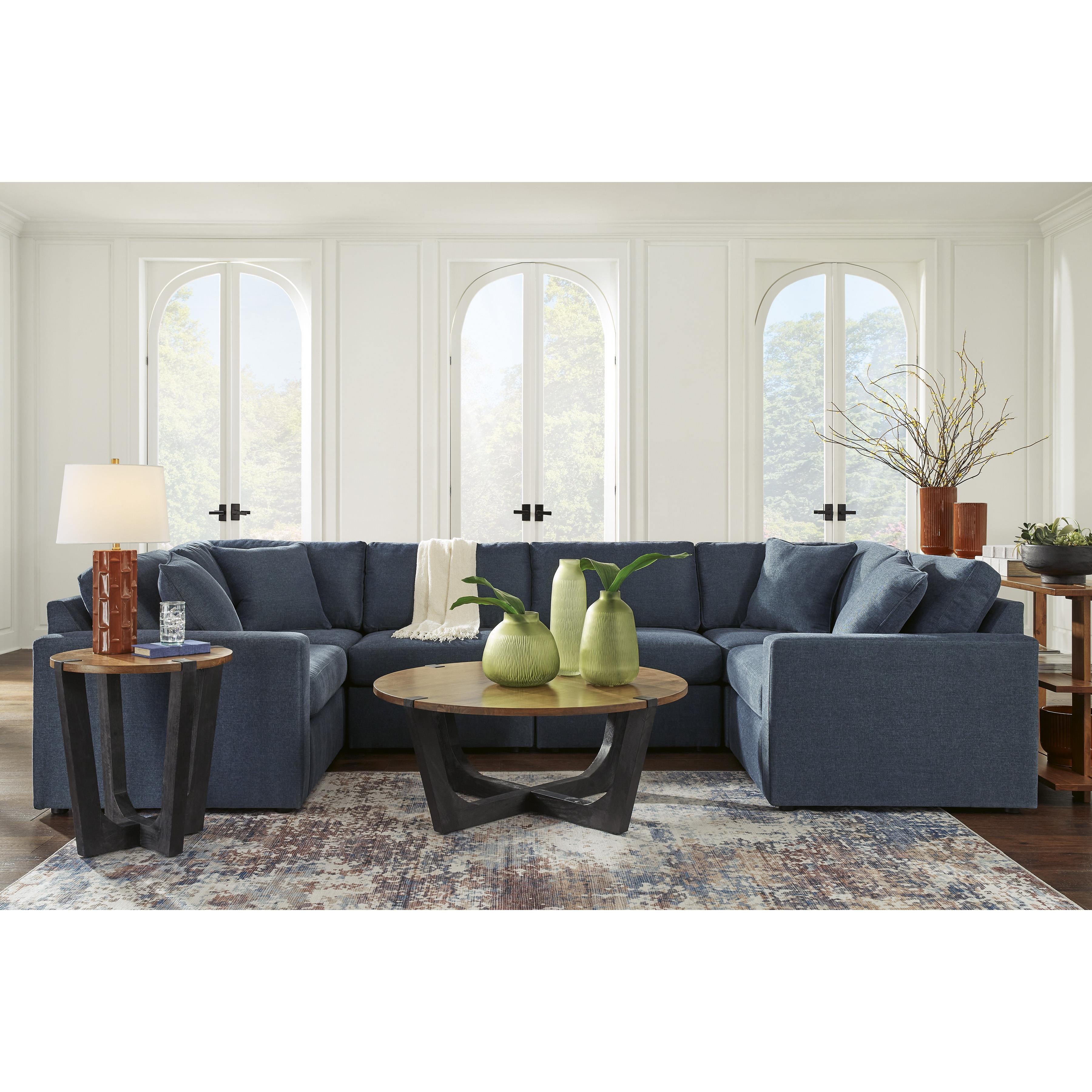 Signature Design by Ashley Modmax Fabric 6 pc Sectional 9212146/9212146/9212164/9212165/9212177/9212177 IMAGE 3