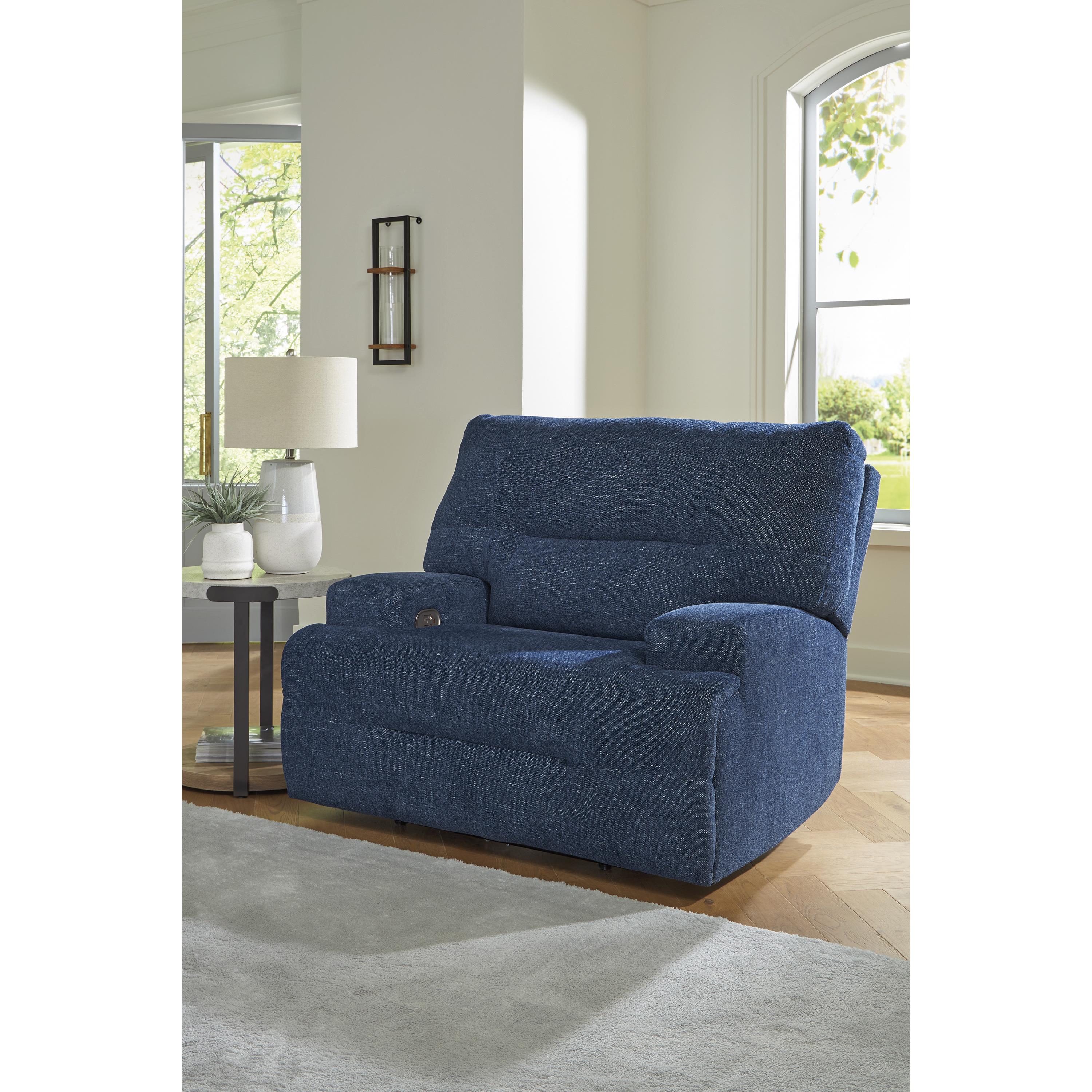 Diamond Modern Furniture Exclusive Design Acklen Place Power Fabric Recliner 9360782 IMAGE 7