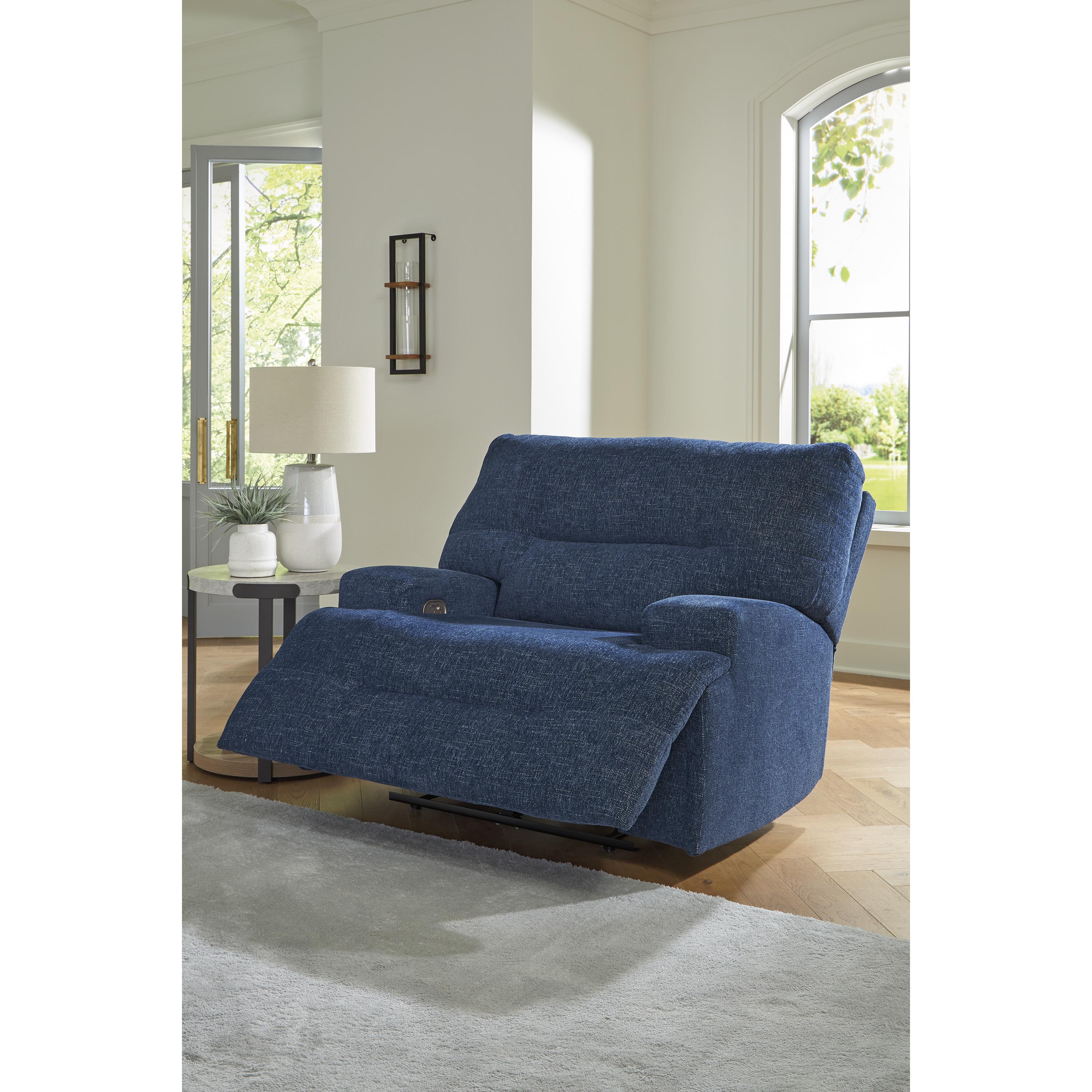 Diamond Modern Furniture Exclusive Design Acklen Place Power Fabric Recliner 9360782 IMAGE 8