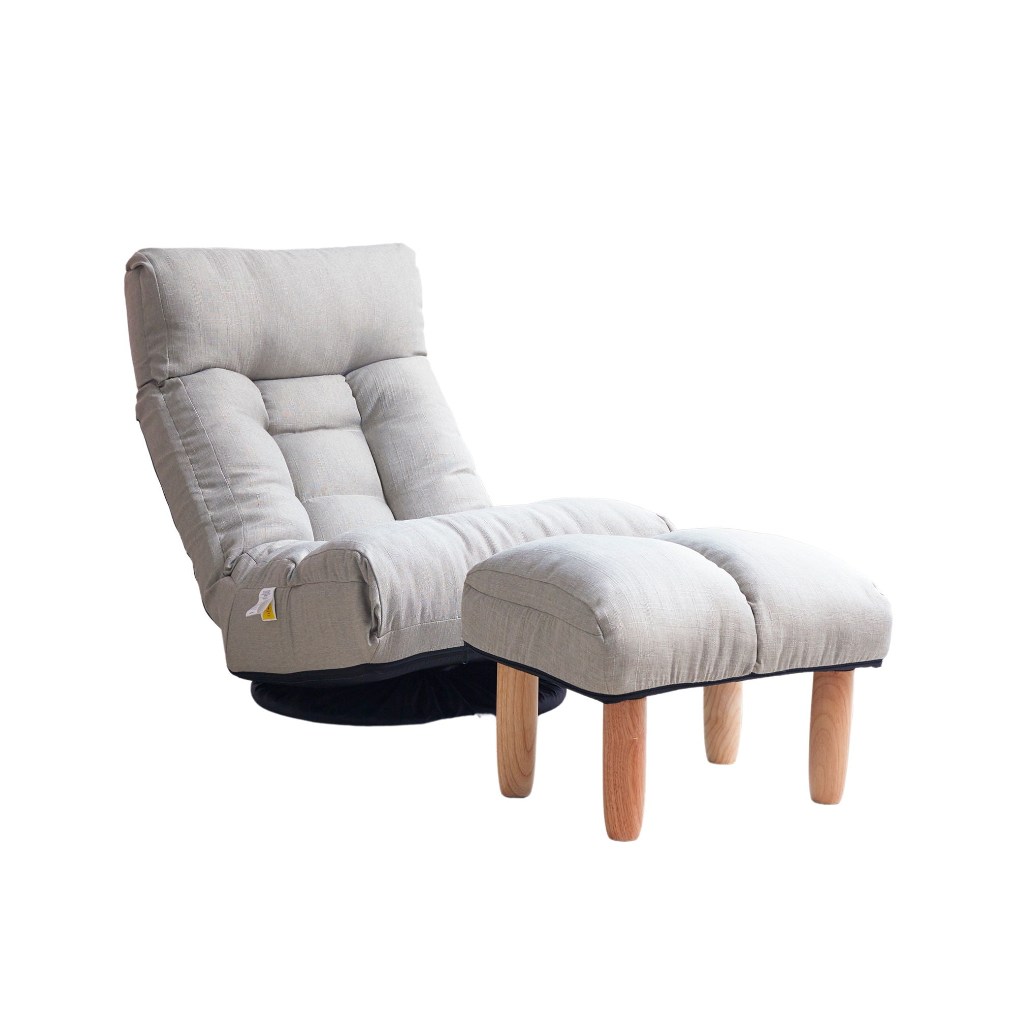 Adjustable Japanese Reclining Floor Chair Sofa With Metal Frame For Living Room