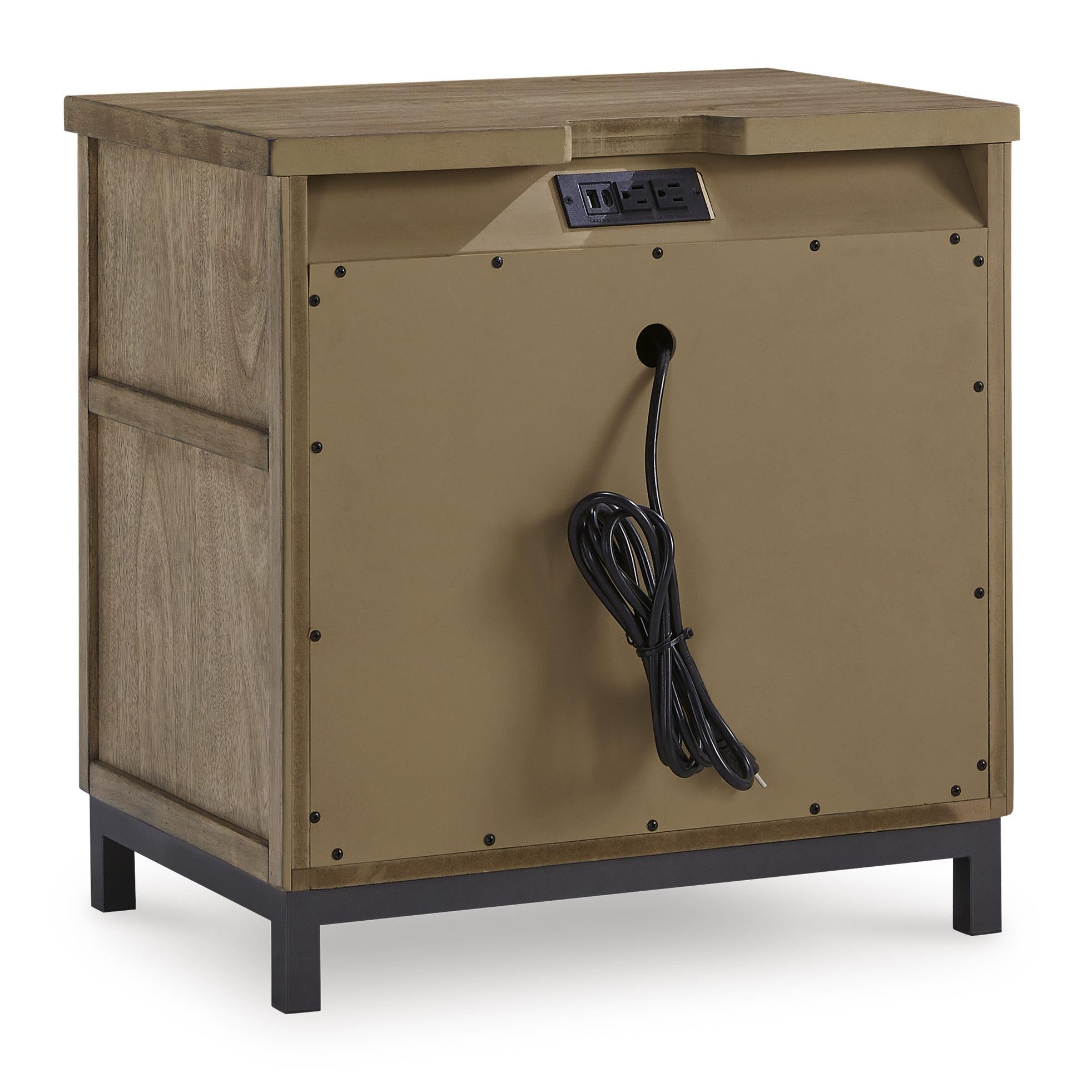Diamond Modern Furniture Exclusive Design Tomtyn 2-Drawer Nightstand B622-92 IMAGE 5