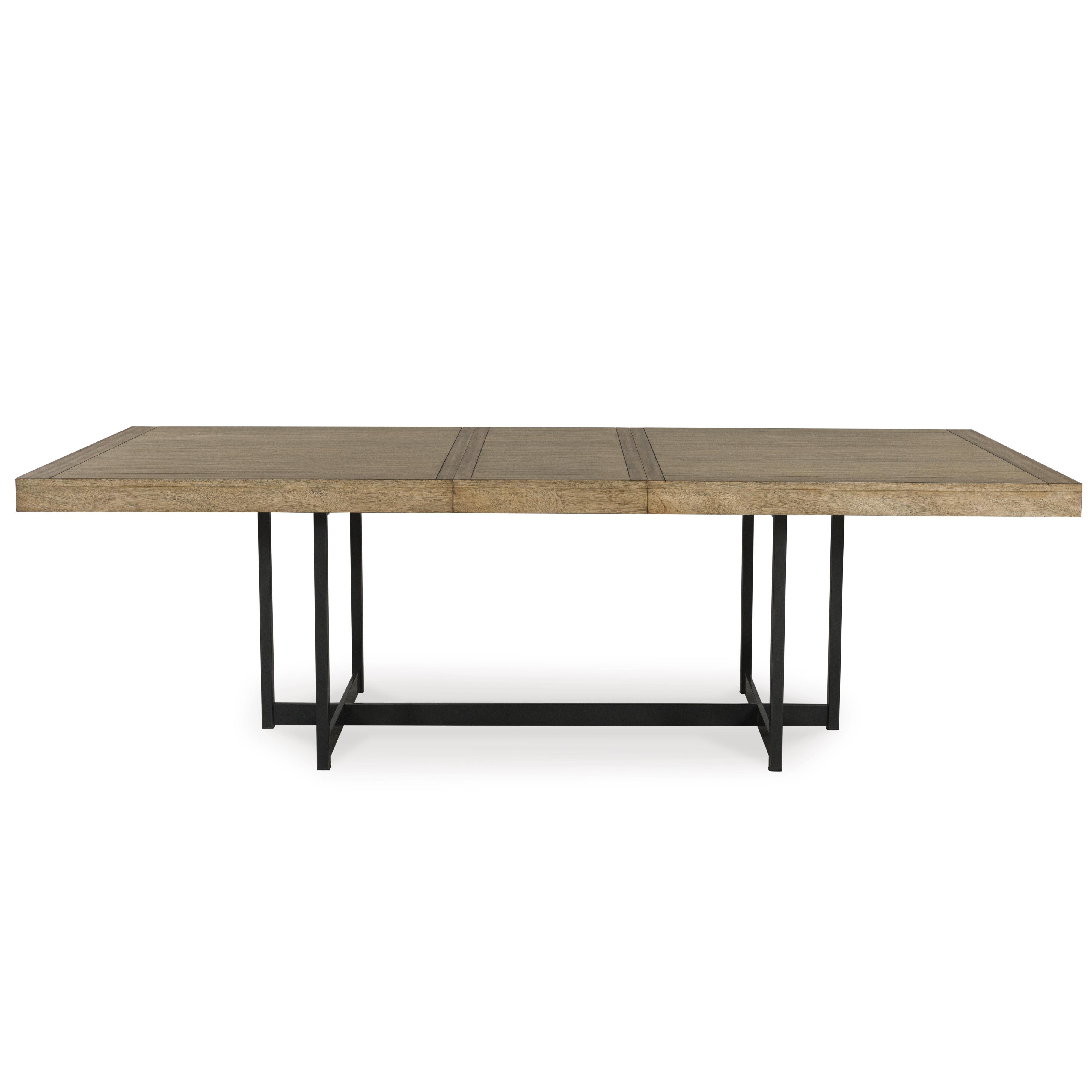 Signature Design by Ashley Tomtyn Dining Table with Trestle Base D622-35 IMAGE 3