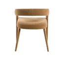Modrest Mundra - Modern Tan Fabric Dining Chair