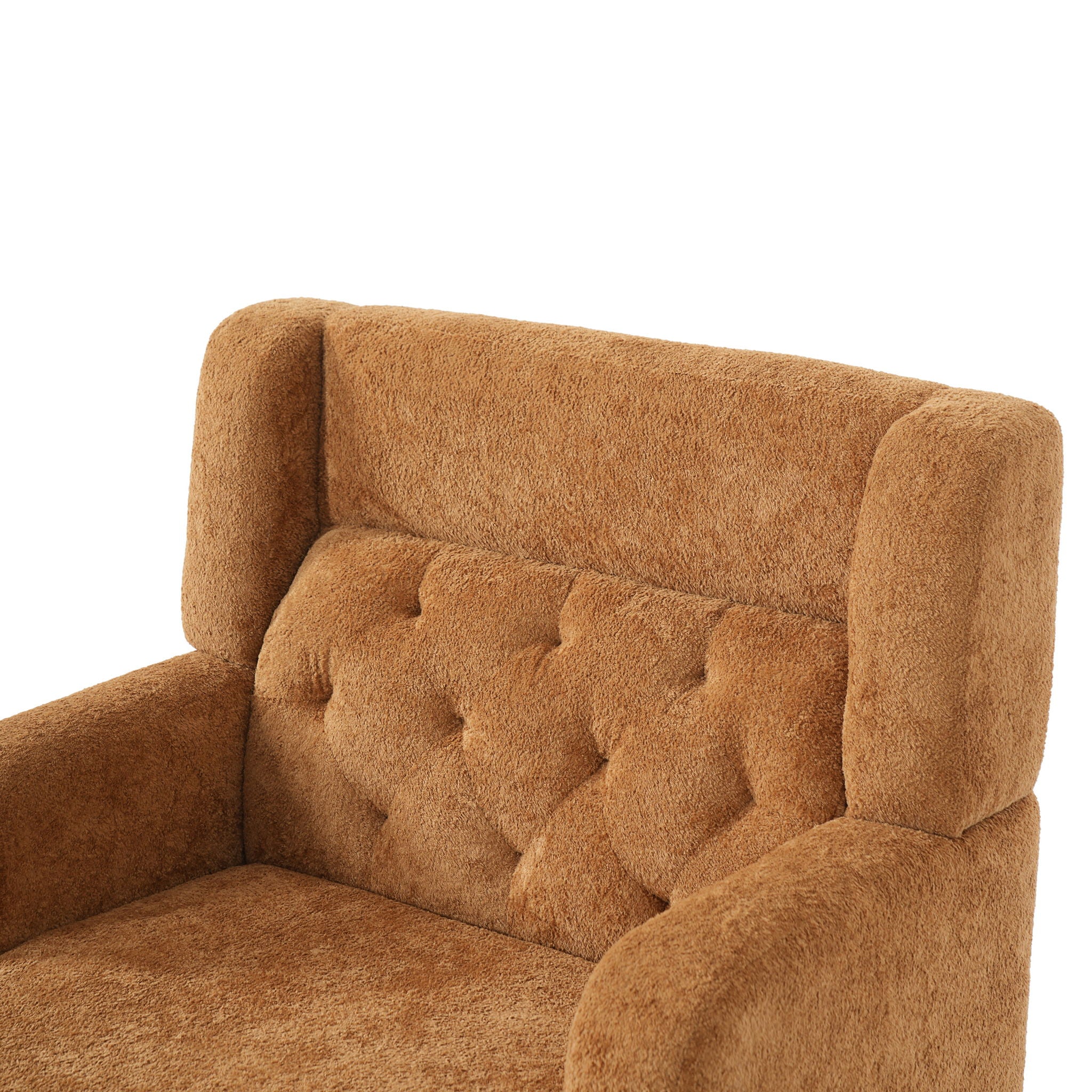 Modern Tufted Upholstered Accent Chair For Living Room