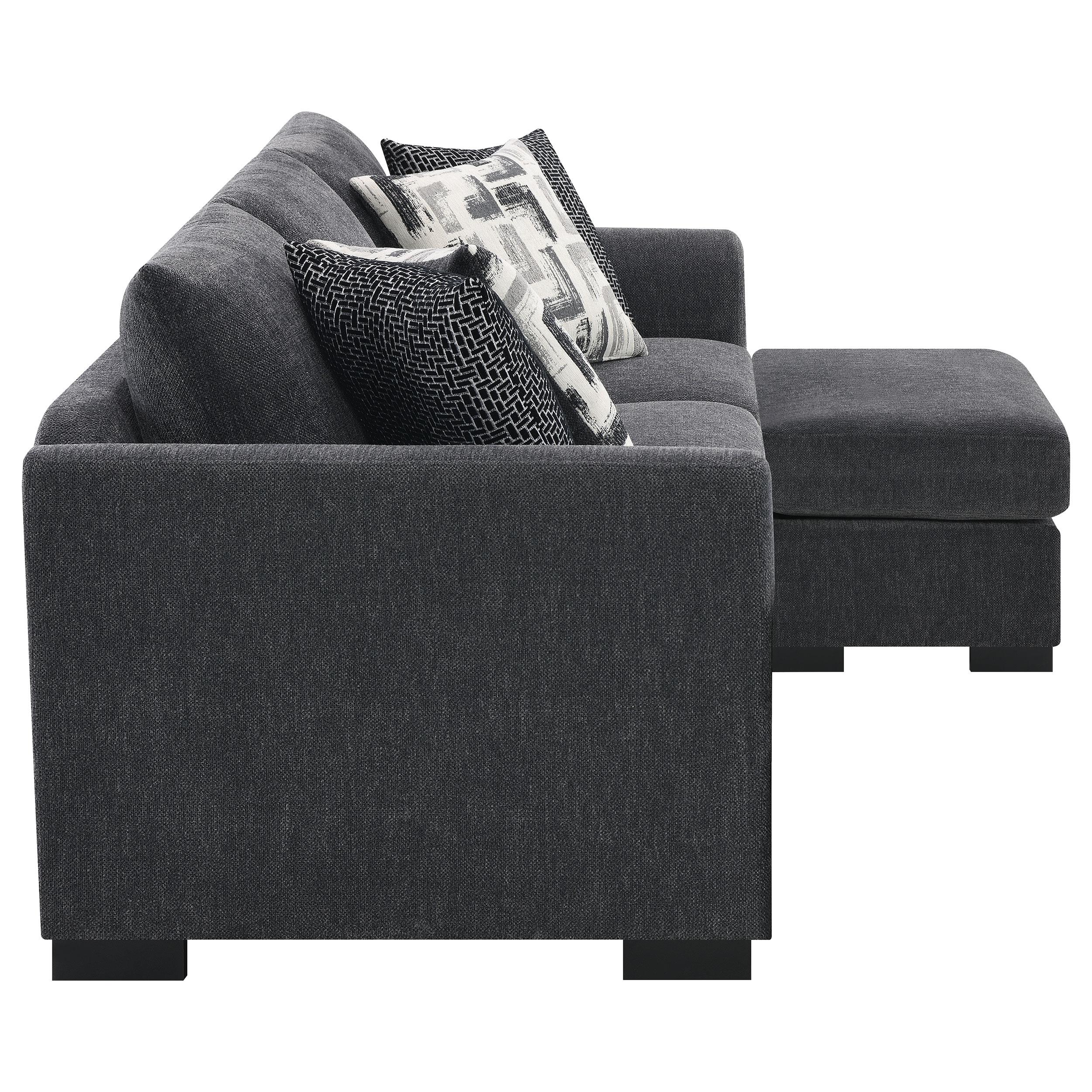 Diamond Modern Furniture COA Storey Fabric Sleeper Sectional 504777 IMAGE 12
